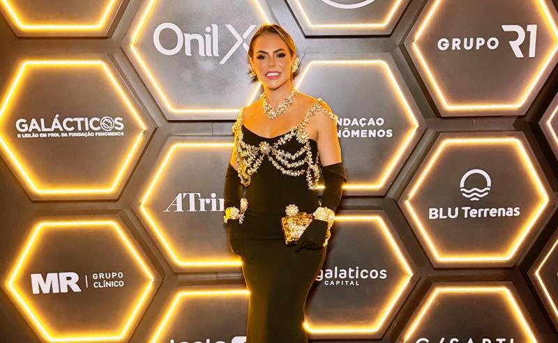 Regina Nunes participa do Leilão Beneficente de Ronaldo Fenômeno
