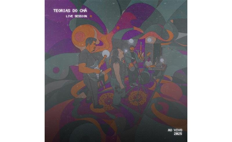 Duo Teorias do Chá revisita suas canções em formato ao vivo no EP “Live Session – A Casa do Groove”