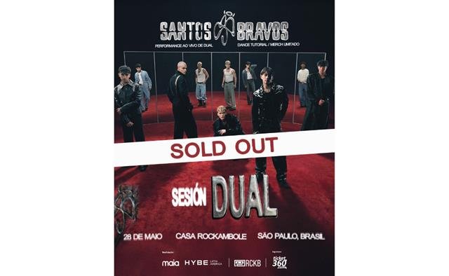 SANTOS BRAVOS chegam ao Brasil com show sold out em São Paulo e Experiência VIP para fãs
