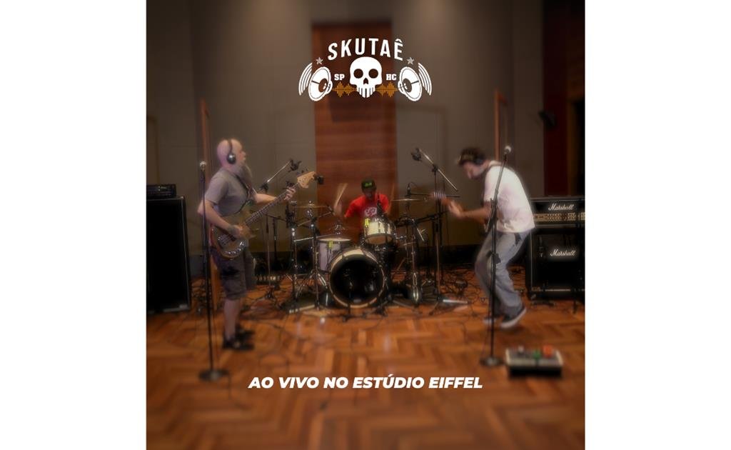 Skutaê captura a energia do skate punk e hardcore em “Ao Vivo no Estúdio Eiffel”